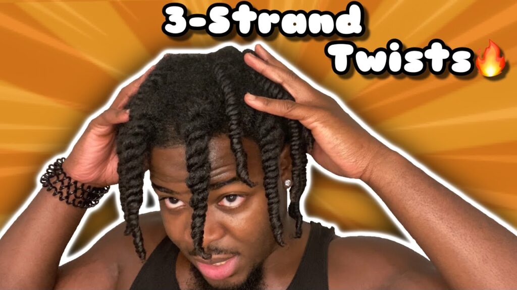 Make 3 Strand Twist Dreadlocks on Natural Hair